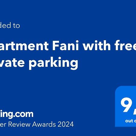 Apartment Fani With Free Private Parking 杜布罗夫尼克 外观 照片